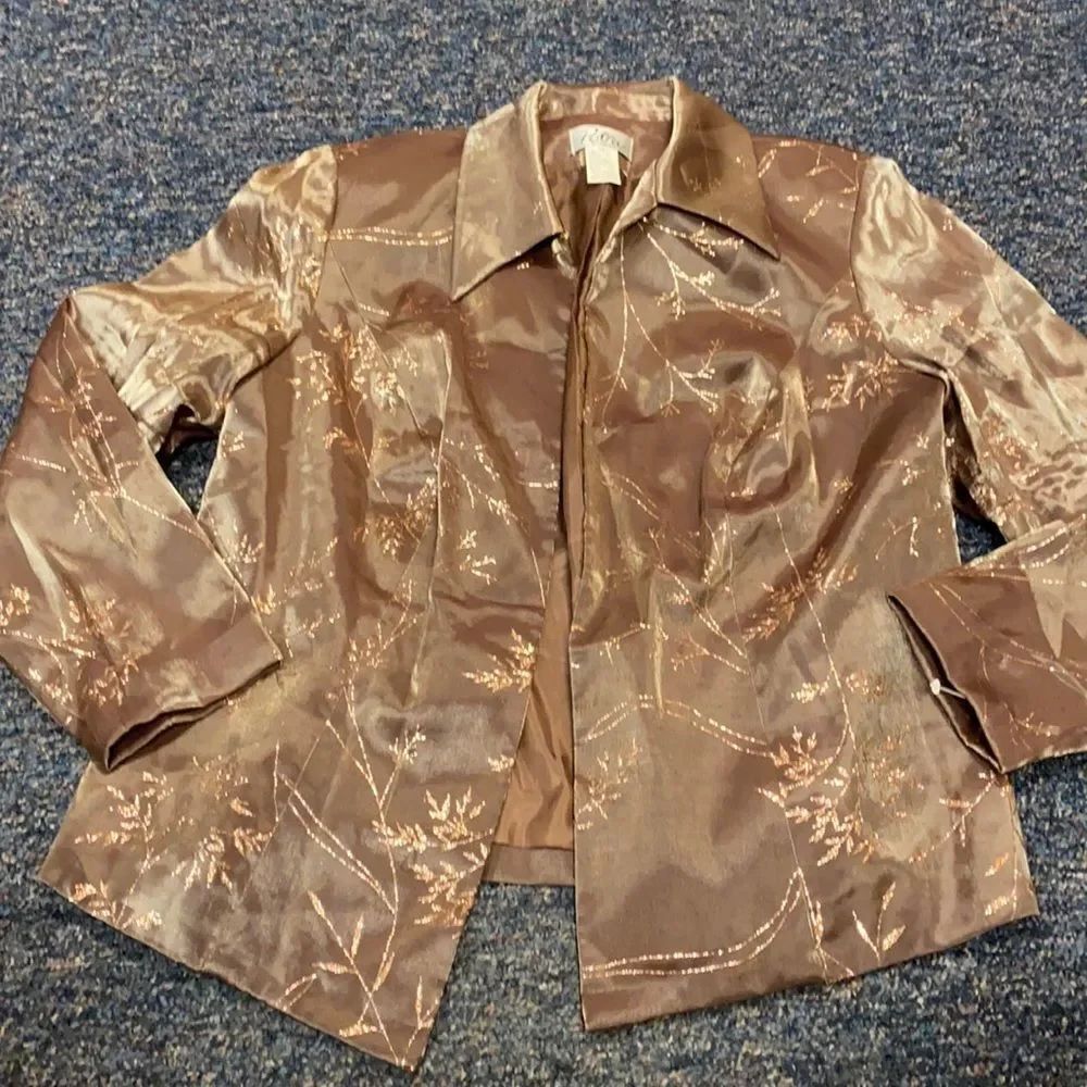 Patra Bronze Glitter Jacket sz. 14